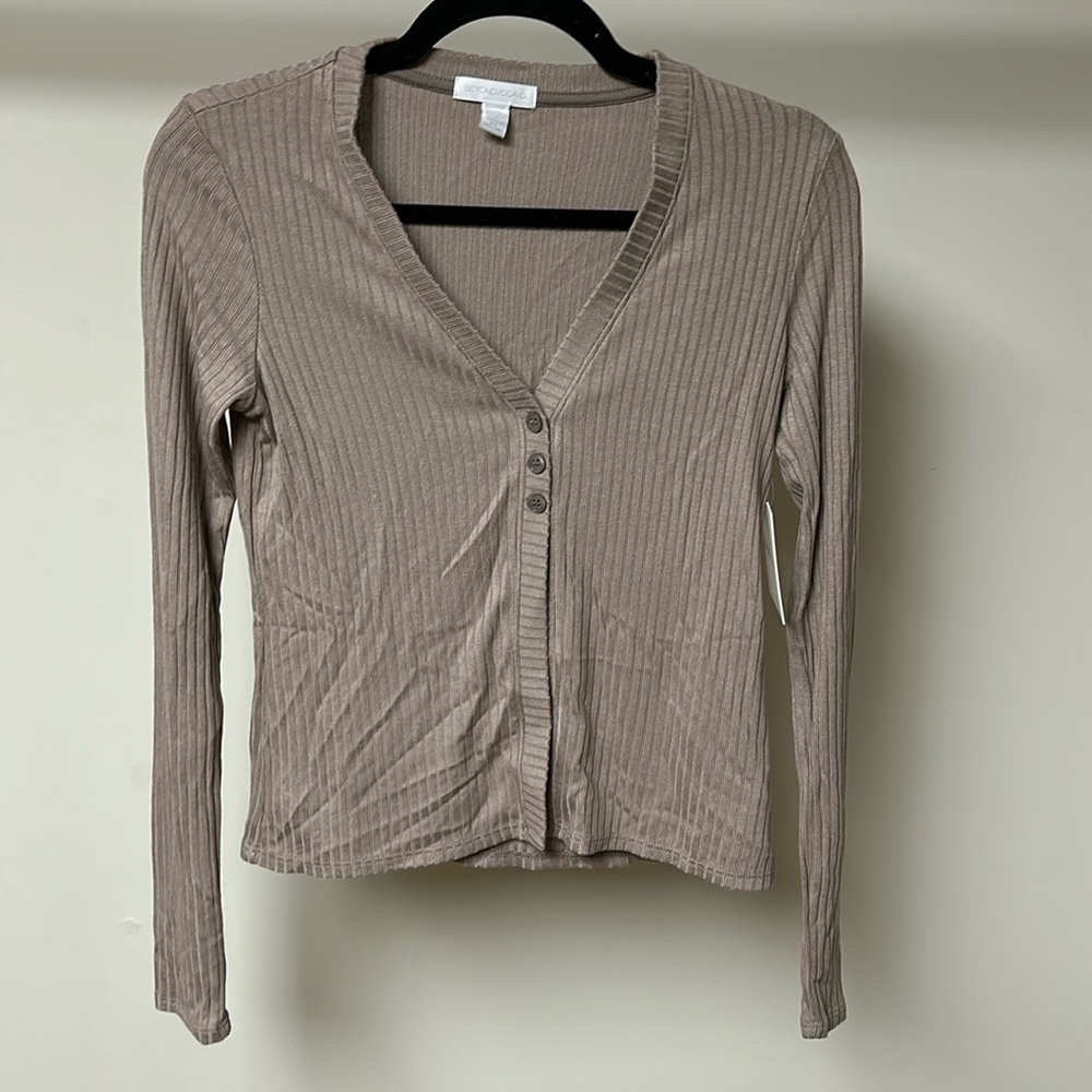 Beyond yoga well traveled cardigan birch